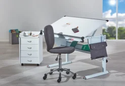 Kinder Schreibtisch MIKA Weiß