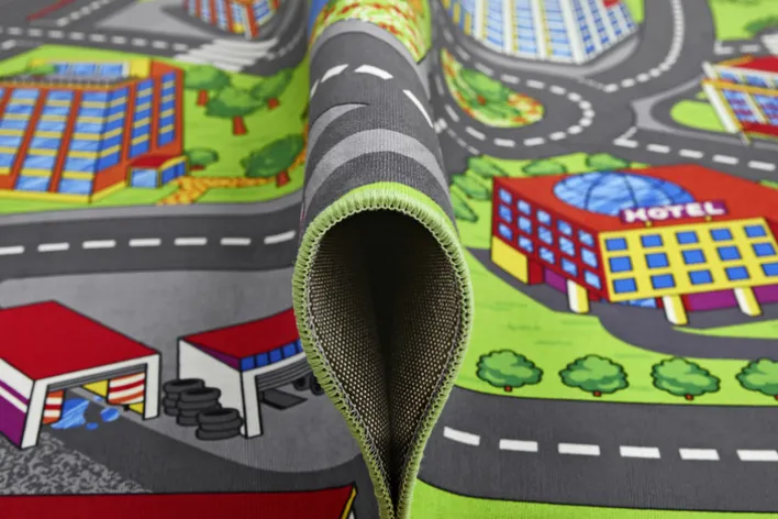 Kinder- und Spielteppich ANDIAMO 140 x 200 cm mehrfarbig