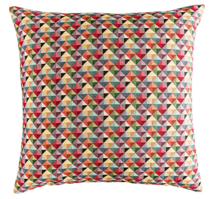Kissenhülle PYRAMIDENWELT 40 x 40 cm in Multicolor