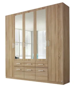 Kleiderschrank BINGEN 226 x 229 cm Sonoma Eiche