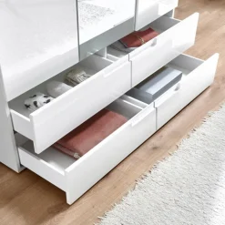 Kleiderschrank JENNA S 3-türig weiß