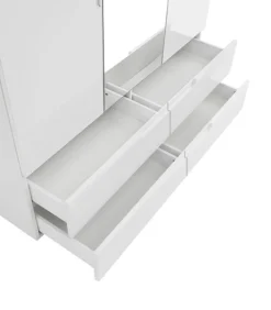 Kleiderschrank JENNA S 3-türig weiß