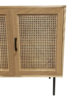 Kommode 80 x 76 cm braun