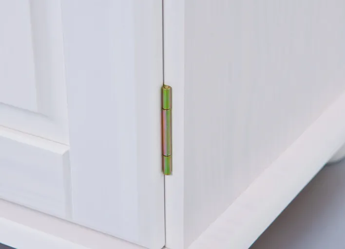 Kommode ALEXANDER 130x87x43 cm Massivholz weiß