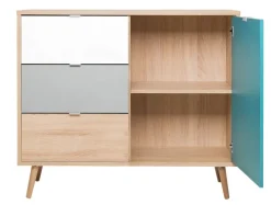 Kommode CUBA 1 mehrfarbig 103 x 87 cm
