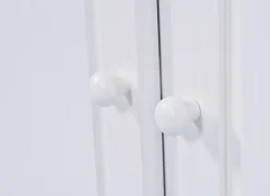 Kommode EMIL 88x87x43 cm Massivholz weiß