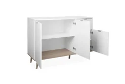 Kommode GÖTEBORG 120 x 85 cm weiß