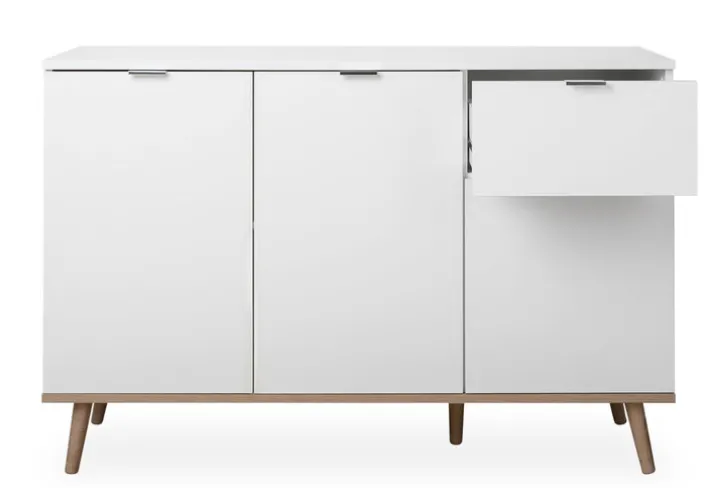 Kommode GÖTEBORG 120 x 85 cm weiß