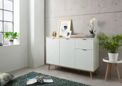 Kommode GÖTEBORG 120 x 85 cm weiß