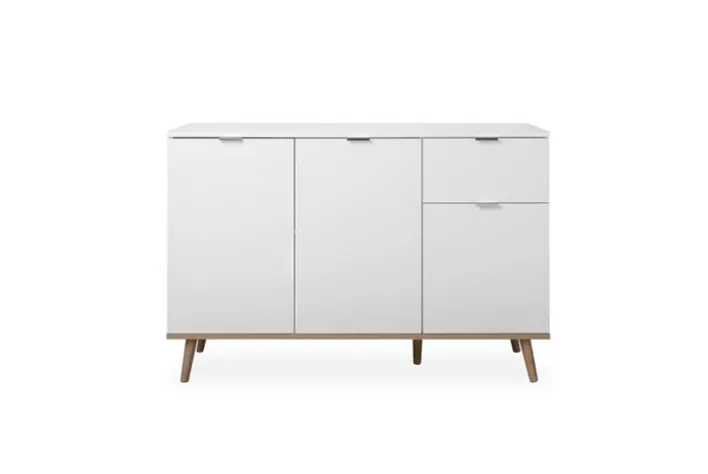 Kommode GÖTEBORG 120 x 85 cm weiß