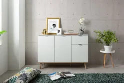 Kommode GÖTEBORG 120 x 85 cm weiß