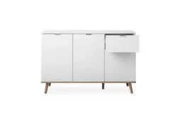 Kommode GÖTEBORG 120 x 85 cm weiß