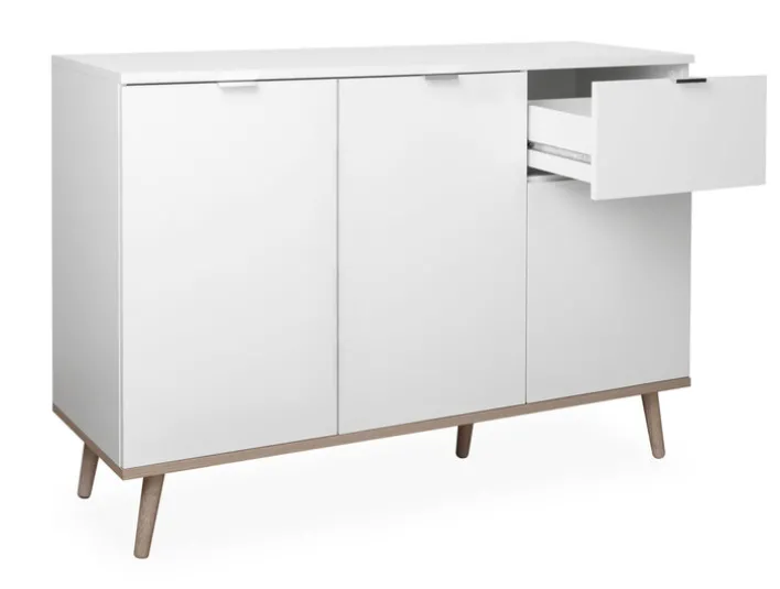 Kommode GÖTEBORG 120 x 85 cm weiß