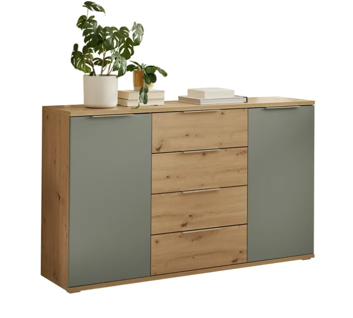 Kommode SIMADA braun/ grün