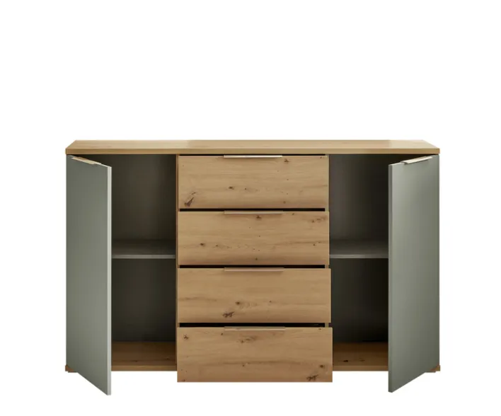 Kommode SIMADA braun/ grün