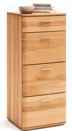 Kommode VEDURA 50 x 118 cm Buche