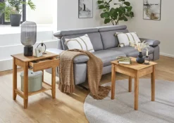 Konsole 50 x 40 cm Eiche massiv geölt