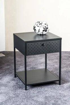 Konsole 40 x 40 cm schwarz