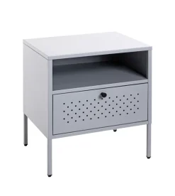 Konsole 45 x 50 cm silbergrau