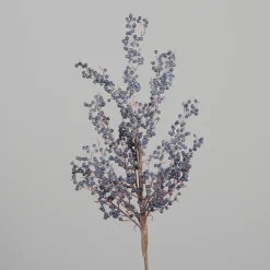 Kunstblume Beerenzweig Blau Höhe 65cm