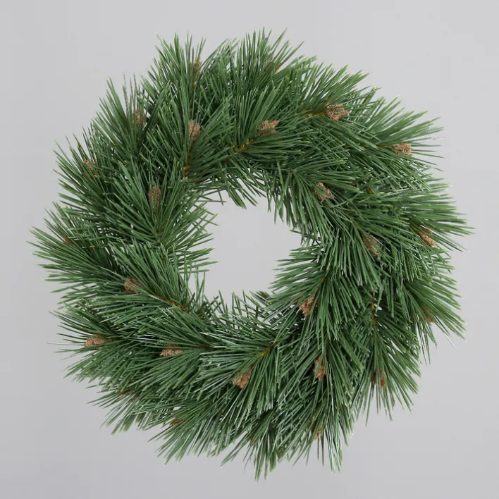 Kunstblume Kiefernkranz Durchmesser 37cm