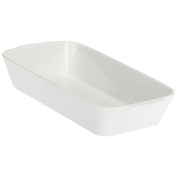 LA PORCELLANA BIANCA Auflaufform ANGHIARI 26 x 15 cm Porzellan weiß