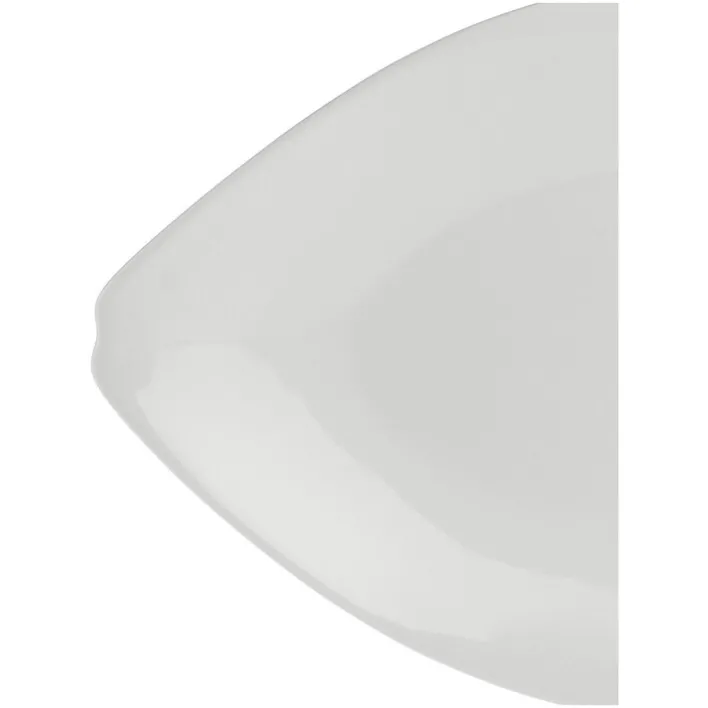 LA PORCELLANA BIANCA Fischplatte ELBA 42 cm Porzellan weiß