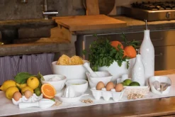 LA PORCELLANA BIANCA Ölgießer MENAGE 7 x 17,5 cm Porzellan weiß