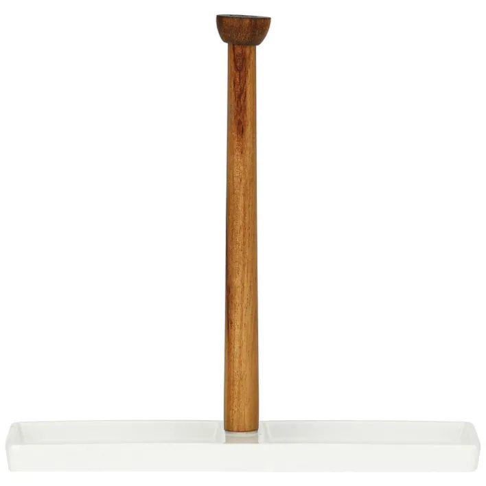 LA PORCELLANA BIANCA Menagentablett CONSERVA Porzellan weiß