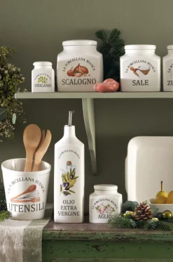 LA PORCELLANA BIANCA Vorratsdose CONSERVA Scalogno 1,8 Liter