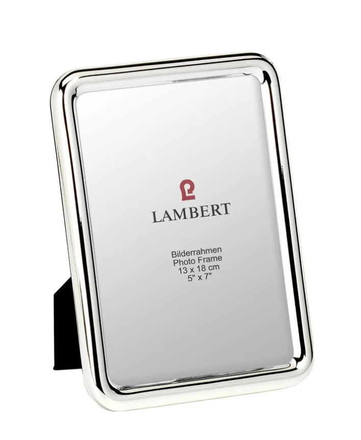 LAMBERT Bilderrahmen ATLANTA 13 x 18 cm silberfarbig