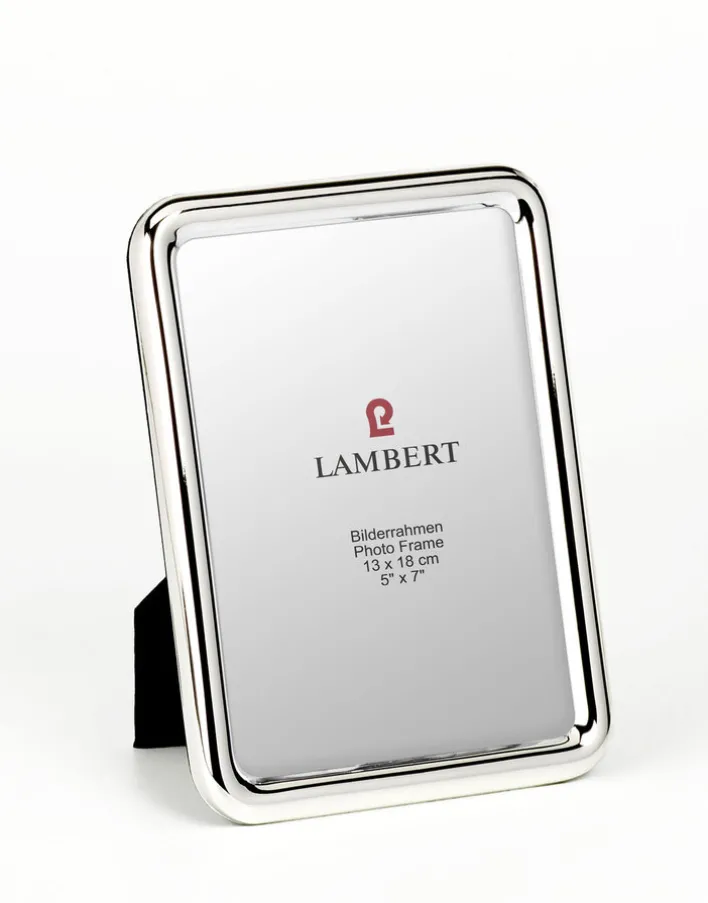 LAMBERT Bilderrahmen ATLANTA 13 x 18 cm silberfarbig