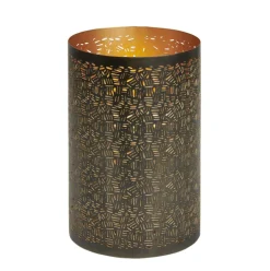 LAMBERT Windlicht 20 cm bronzefarbig