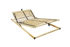 Lattenrost 90 x 200 cm braun/ grau