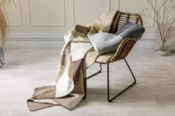 Le Chateau Wohndecke ROBIN ecru/ sand/ stein