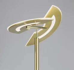 LED Deckenfluter MEMPHIS messingfarbig