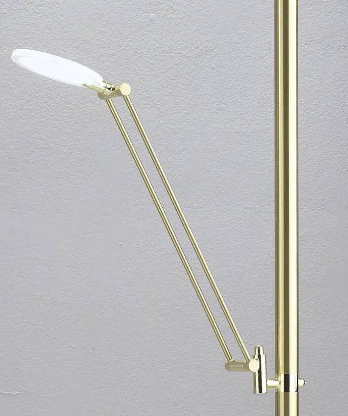 LED Deckenfluter MEMPHIS messingfarbig