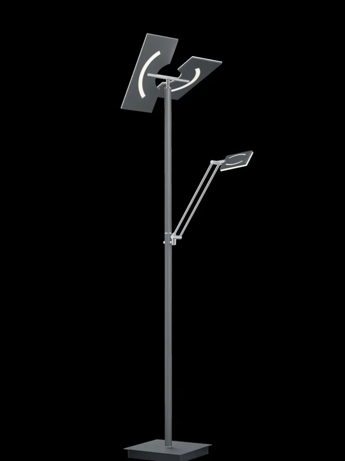 LED Deckenfluter mit Leselampe MATEO anthrazit