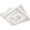 LED Deckenlampe STAIRS 53 x 53 cm weiß
