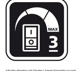 LED Deckenlampe STEP 48 x 48 cm