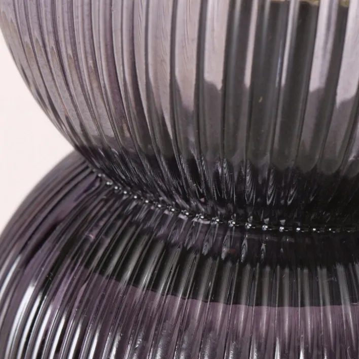 LED Dekolampe FIZA 19 cm grau