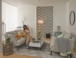 LED Stehlampe DOMO 3-flg