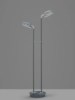 LED Stehlampe MATEO 2-flg anthrazit