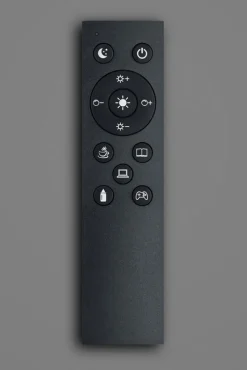 LED Stehlampe NELLA Holz /schwarz