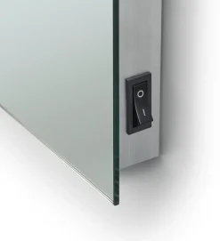 LED-Spiegel ILONKA 50 x 70 cm Spiegelglas