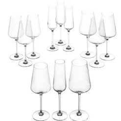 Leonardo Gläser Set PUCCINI Kristallglas 12-teilig