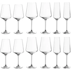 Leonardo Gläser Set PUCCINI Kristallglas 12-teilig