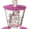 LEONARDO Kinder Trinkset BAMBINI EINHORN 3-teilig