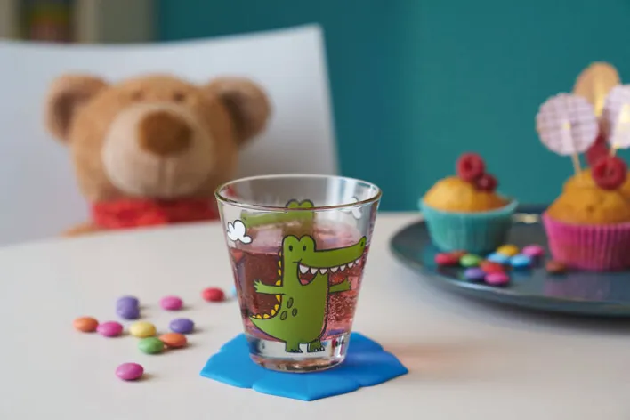 LEONARDO Kinder-Trinkglas BAMBINI KROKODIL