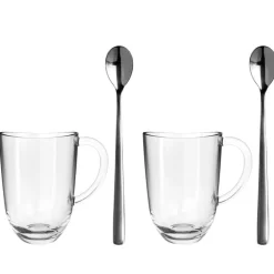 LEONARDO Latte Macchiato Glas NAPOLI 4-teilig